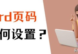 Word页码怎么从指定页开始设置(一分钟教你设置Word文档的页码)