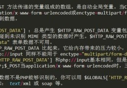 php://input,$_POST区别与联系