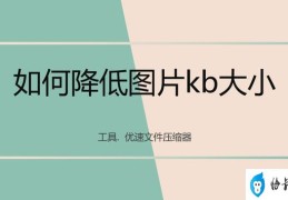 如何修改照片大小kb(降低图片大小的详细步骤)