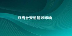 双离合变速箱咔咔响(双离合变速箱异响解决方法)