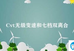 Cvt无级变速和七档双离合(无级变速和双离合的区别)