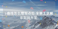 lr曲线怎么增加点位(全景工艺展示如何开发)