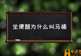 厕所马桶叫什么名？(坐便器为什么叫马桶)