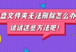 u盘中文件夹删不掉怎么办(u盘文件夹无法删除)