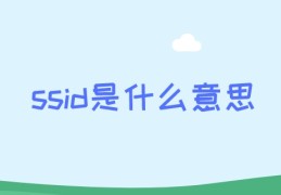 ssid是什么意思