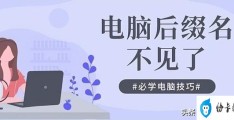 电脑怎么显示文件后缀名(电脑显示文件后缀名的3个步骤)