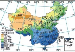 400毫米等降水量线分界线地理意义，经过哪些山脉