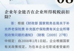 2021年企业年金税前扣除规定(企业年金可以税前扣除吗)