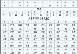 四柱八字推算法(怎样算八字的基本知识)