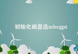 初始化磁盘选mbrgpt(如何选择磁盘初始化方式)