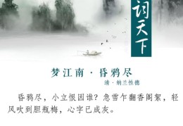 纳兰性德梦江南十首翻译(纳兰性德梦江南昏鸦尽赏析)