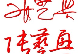 如何设计签名(名字logo设计生成器)