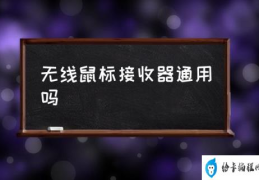 无线鼠标接收器通用吗(无线鼠标是不是通用的?)