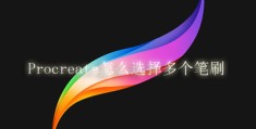 Procreate怎么选择多个笔刷