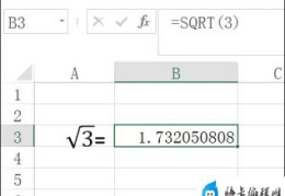 开方公式计算步骤(excel开方公式函数)