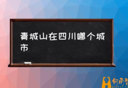 四川青城山有什么历史意义？(青城山在四川哪个城市)