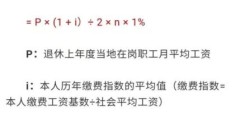 退休金最详细计算方法(企业职工退休金如何计算)