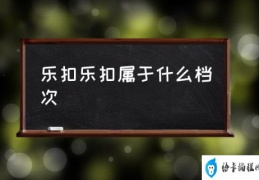 乐扣乐扣属于什么档次(乐扣乐扣是哪个国家的牌子？)