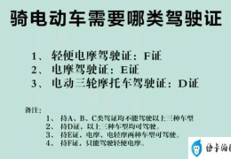 电动车三轮车需要驾照吗(如何考取电动三轮车驾驶证)