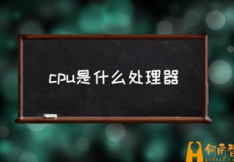 CPU的工作原理是什么？(cpu是什么处理器)