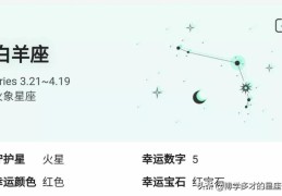 十二星座排行顺序有哪些(十二星座排行顺序)