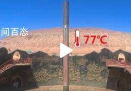 火焰山景区最高77度(连续5天超过70℃)