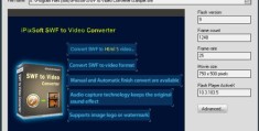 专业的SWF格式转换器iPixSoft(SWF,to,Video,Converter怎么激活?)