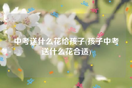 中考送什么花给孩子(孩子中考送什么花合适)