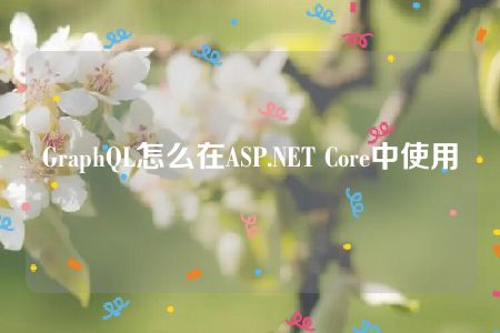 GraphQL怎么在ASP.NET Core中使用