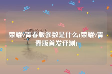 荣耀9青春版参数是什么(荣耀9青春版首发评测)